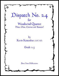 Dispatch No. 24 Woodwind Quartet cover Thumbnail